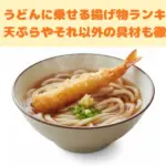 うどんに乗せる 揚げ物