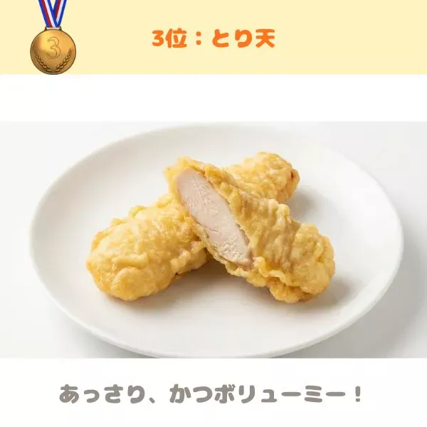 うどんに乗せる揚げ物 とり天