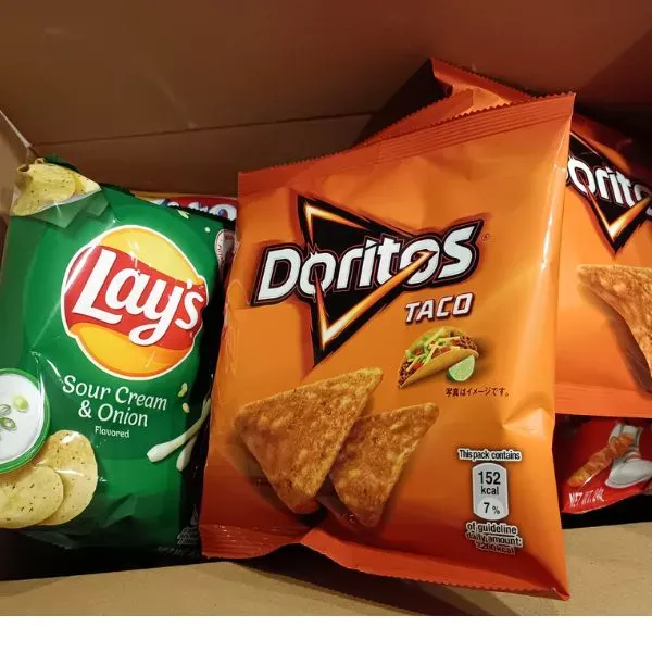 フリトレークラシックボックスを開封した画像