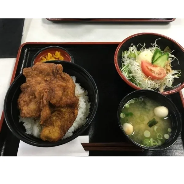 ヨーロッパ軒で食べたソースカツ丼の写真