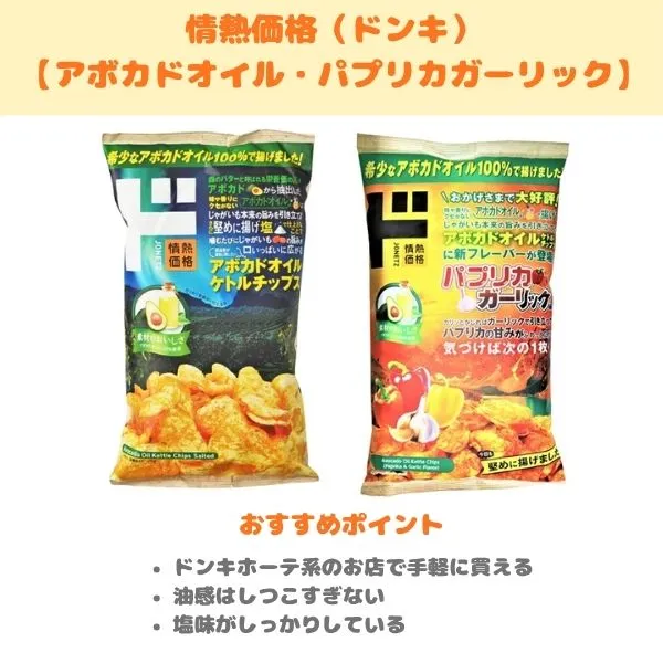 情熱価格のケトルチップスの商品紹介画像